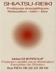 carte de visite d'Idriss Kherrouf